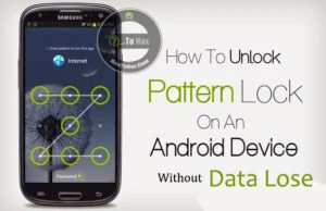 How to unlock forgotten pattern lock in android without losing data.